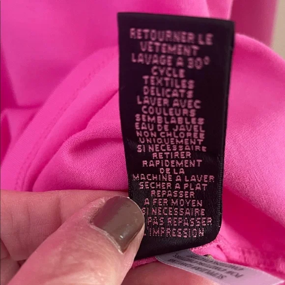 Lauren Ralph Lauren Pink Long Sleeve Tee - Picture 6 of 6